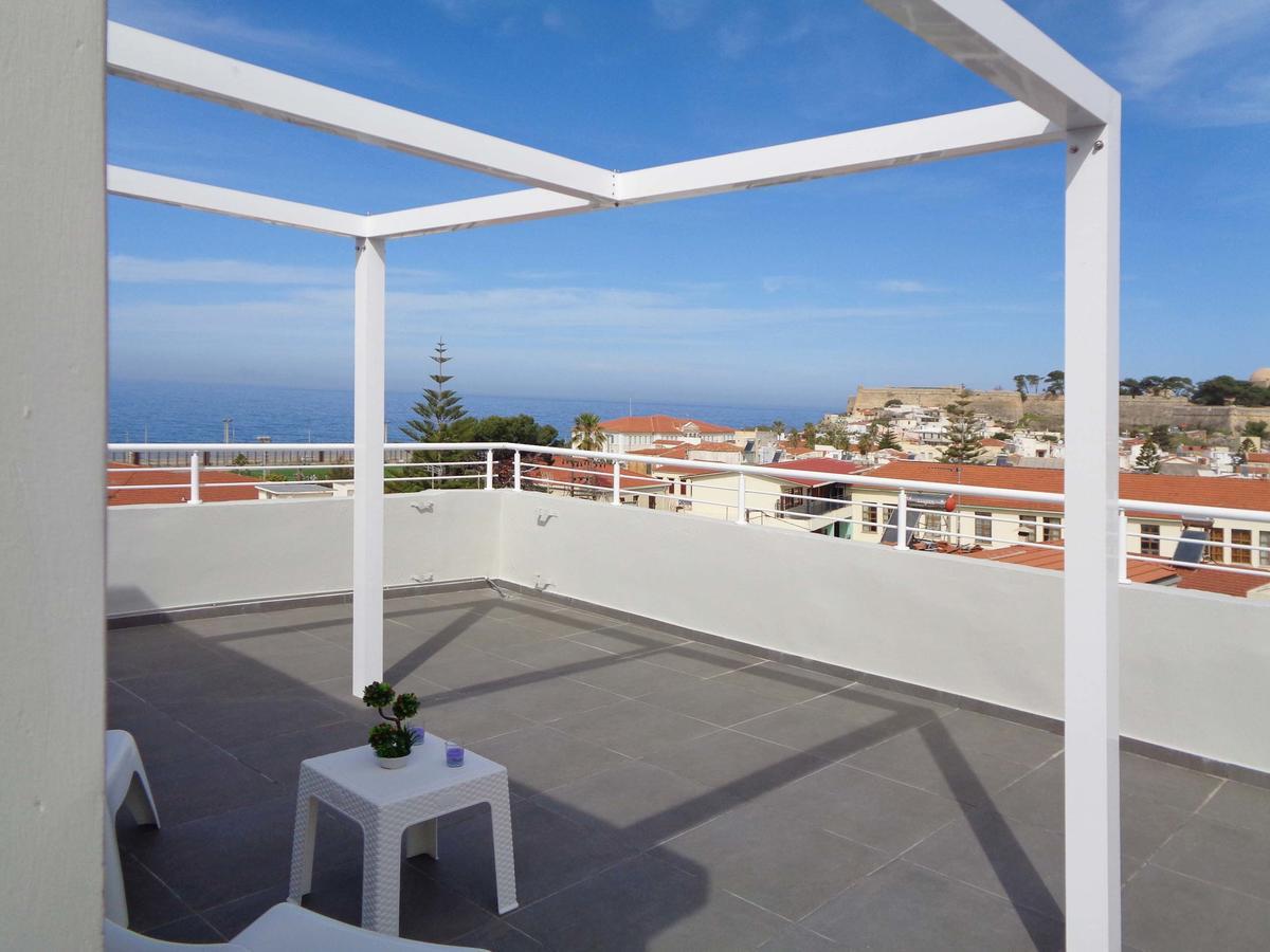 Castle & Sea View Apt Rethymno Eksteriør bilde